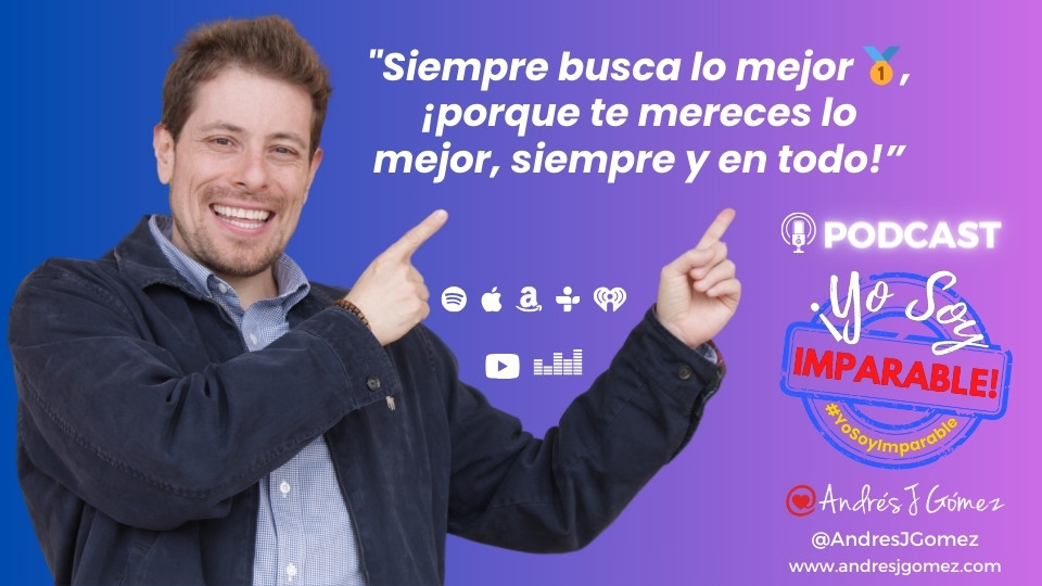 Siempre busca lo mejor 🥇, ¡porque te mereces lo mejor, siempre y en todo!